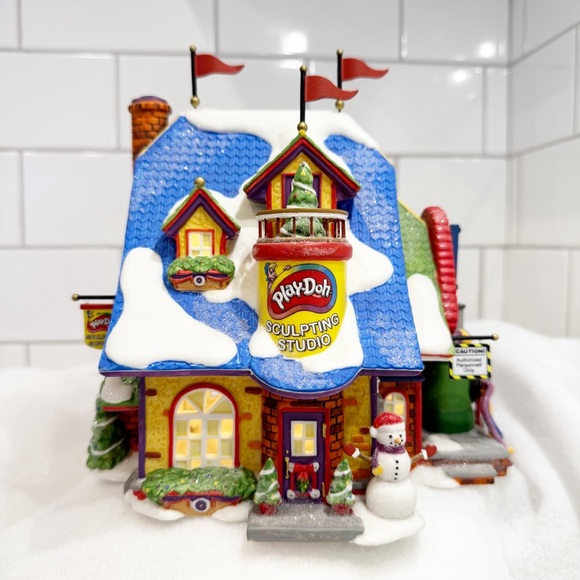❤️🎄❤️ Dept 56“Play-Doh Sculpting Studio” North Pole Series ❤️🎄❤️